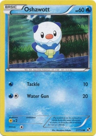 Image for Oshawott - 27/114 (Cosmos Holo) (027/114) (PR) - Pokemon