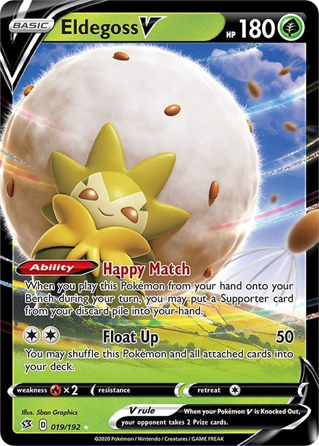 Eldegoss V (019/192) (SWSH02)