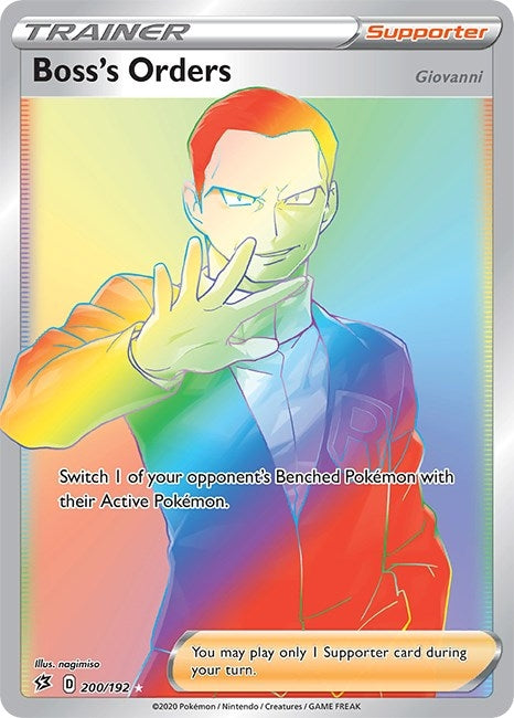 Image for Boss's Orders (Secret) (200/192) (SWSH02) - Pokemon
