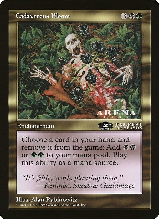 Image for Cadaverous Bloom (2nd Place) (Arena League) - Magic: The Gathering