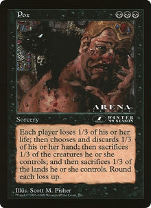 Image for Pox (1st Place) (Arena League) - Magic: The Gathering