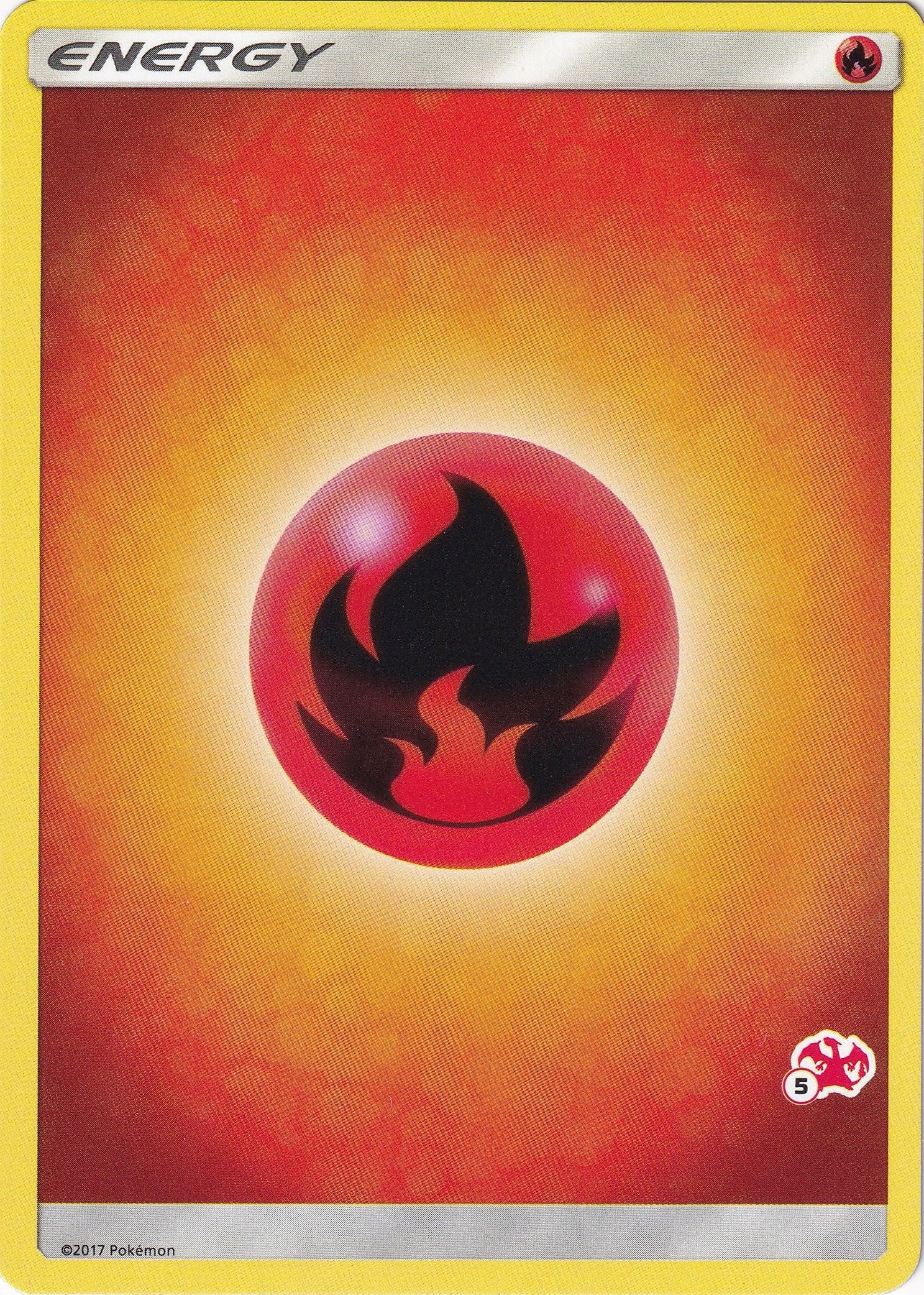 Image for Fire Energy (#5 Charizard Stamped) (BTA) - Pokemon