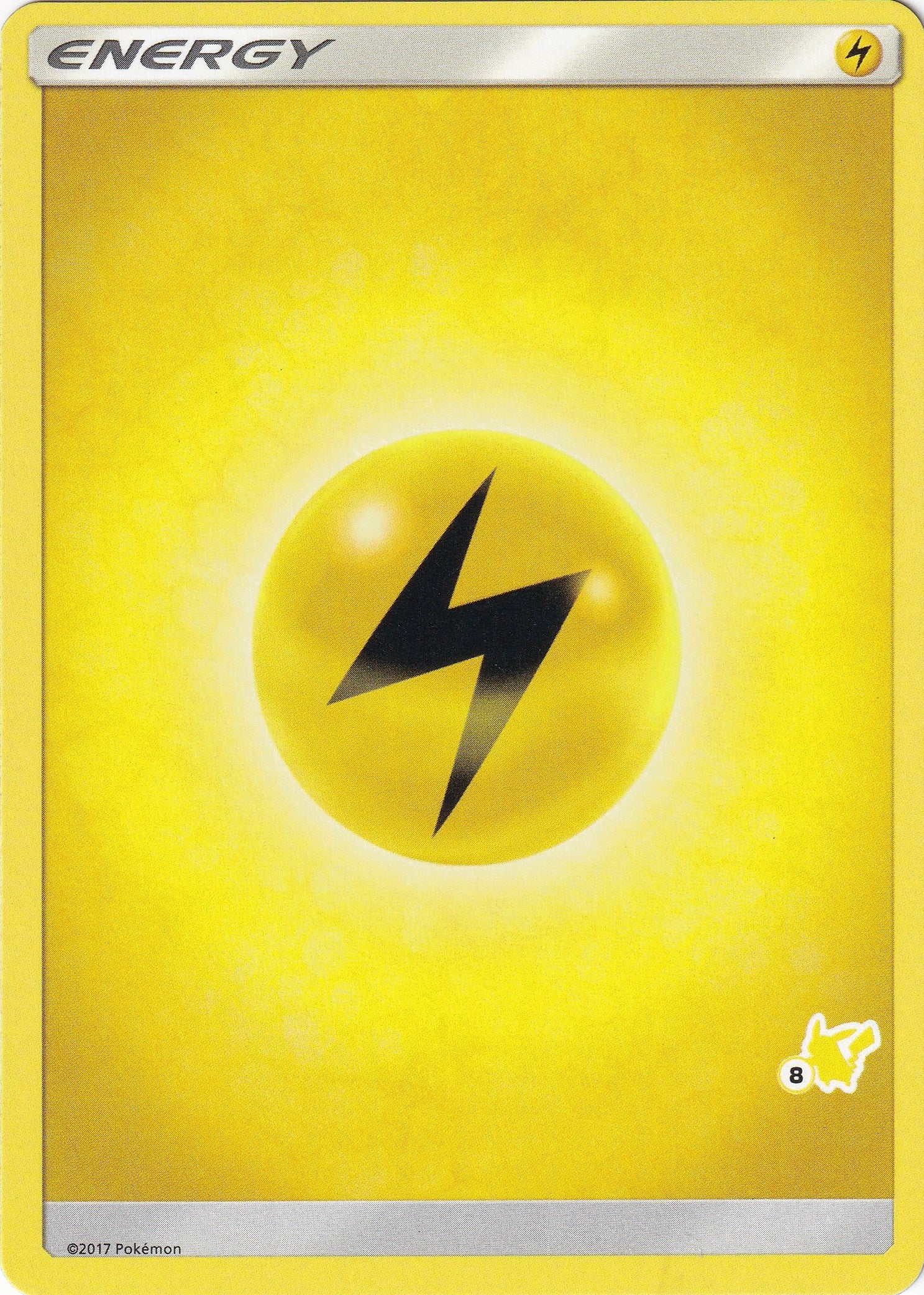 Image for Lightning Energy (#8 Pikachu Stamped) (BTA) - Pokemon