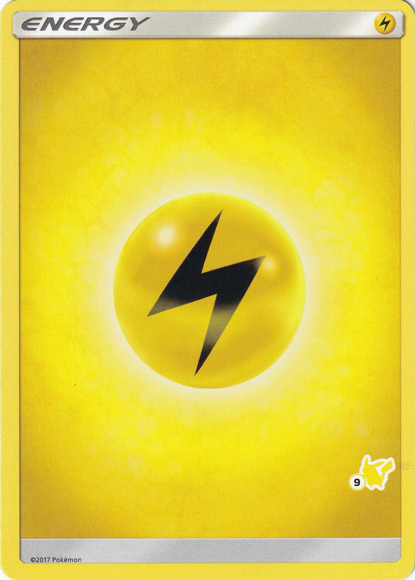 Image for Lightning Energy (#9 Pikachu Stamped) (BTA) - Pokemon