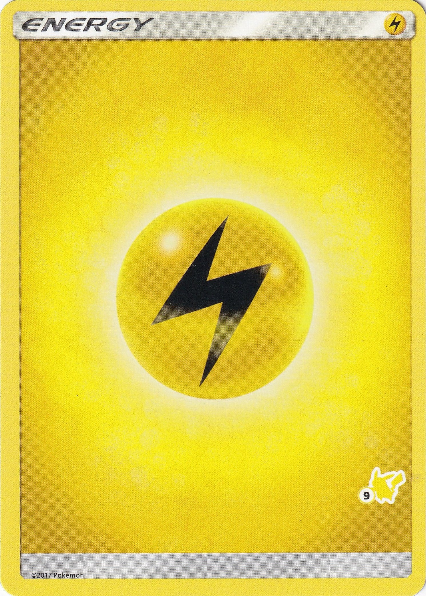 Image for Lightning Energy (#9 Pikachu Stamped) (BTA) - Pokemon