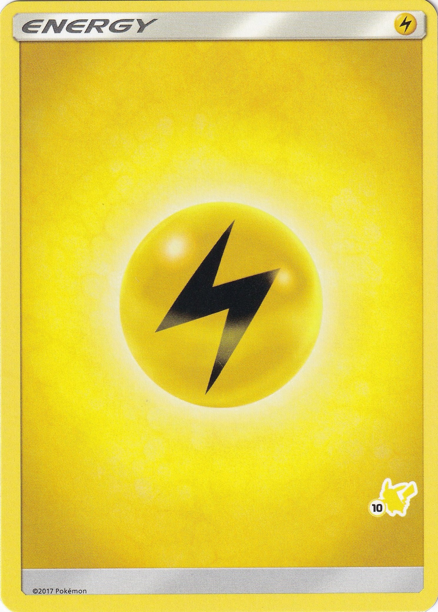 Image for Lightning Energy (#10 Pikachu Stamped) (BTA) - Pokemon