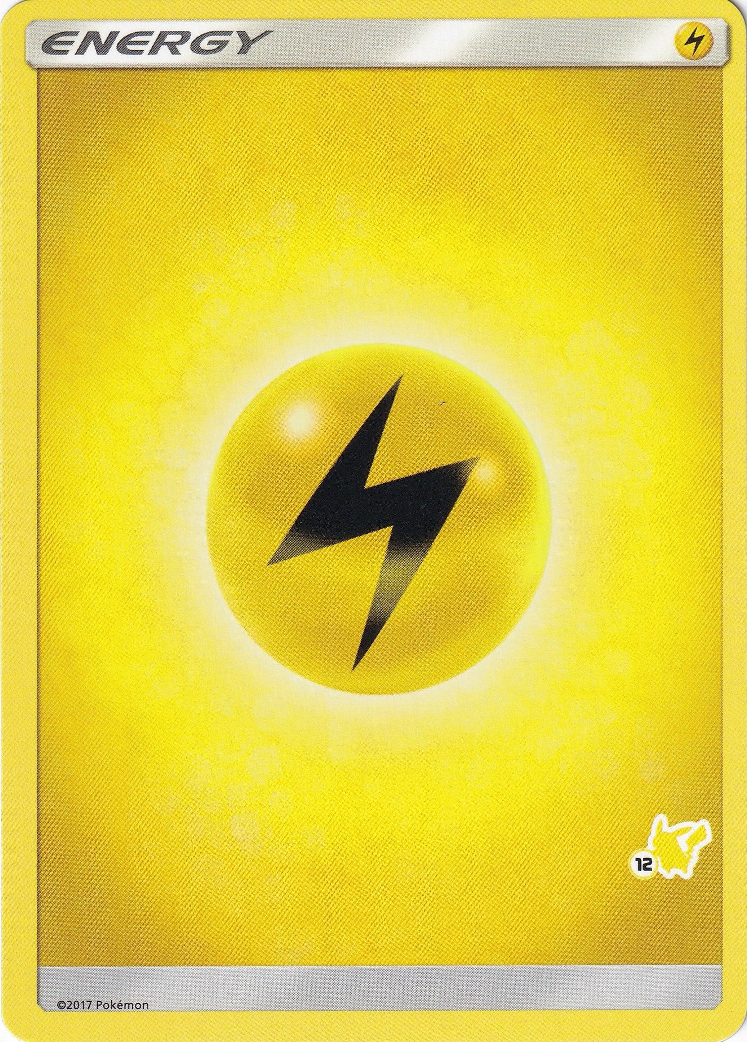 Image for Lightning Energy (#12 Pikachu Stamped) (BTA) - Pokemon