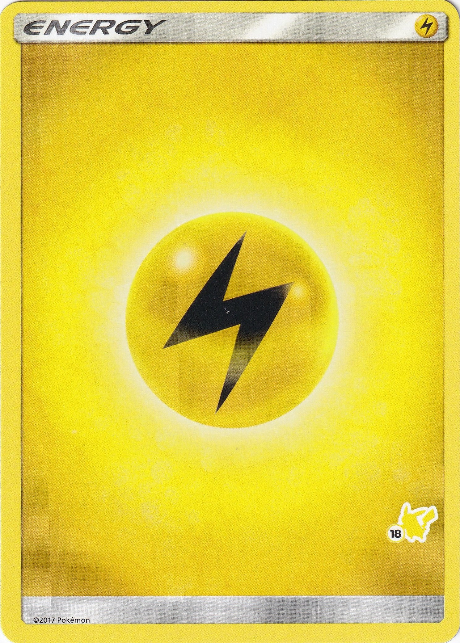 Image for Lightning Energy (#18 Pikachu Stamped) (BTA) - Pokemon