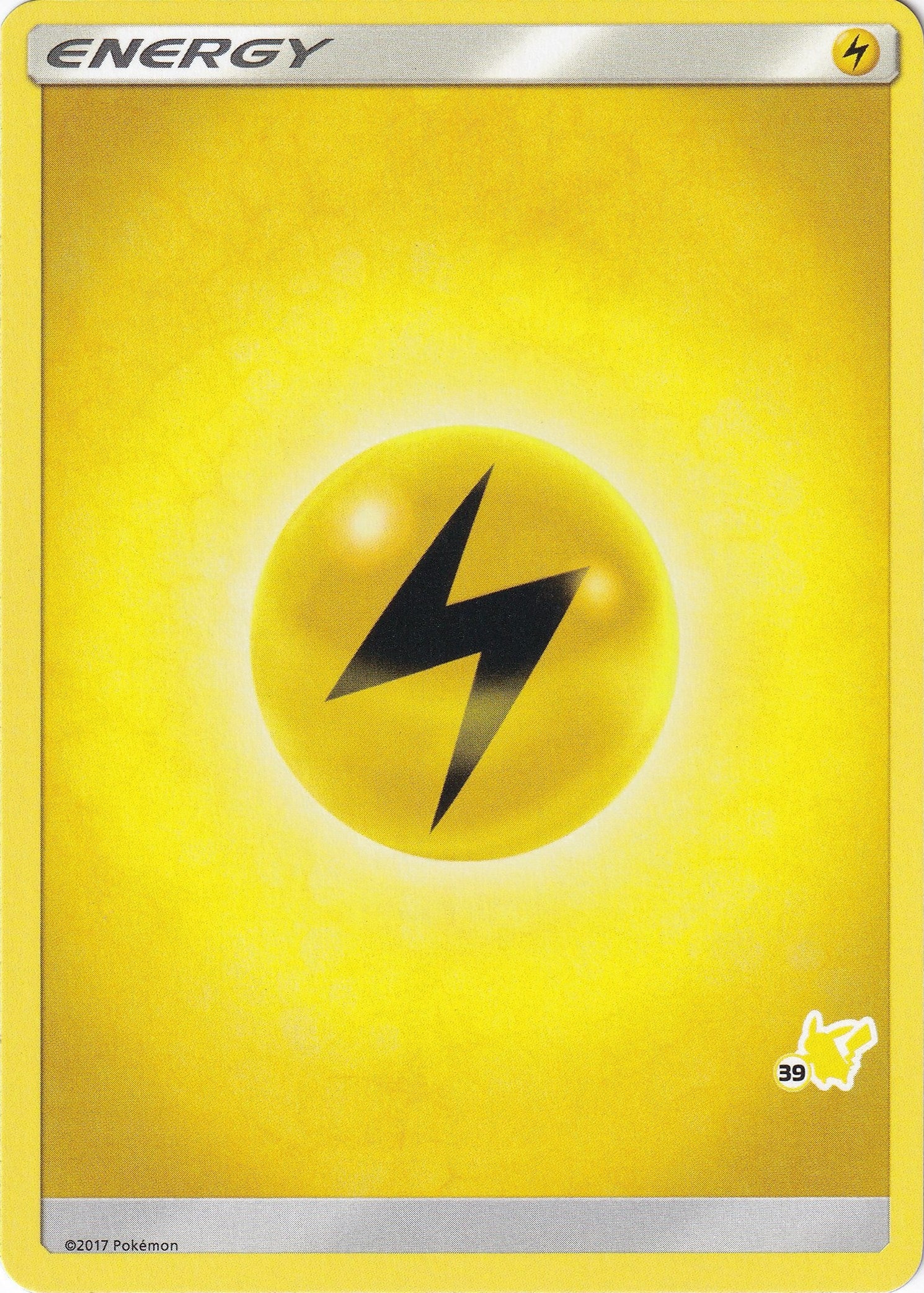 Image for Lightning Energy (#39 Pikachu Stamped) (BTA) - Pokemon