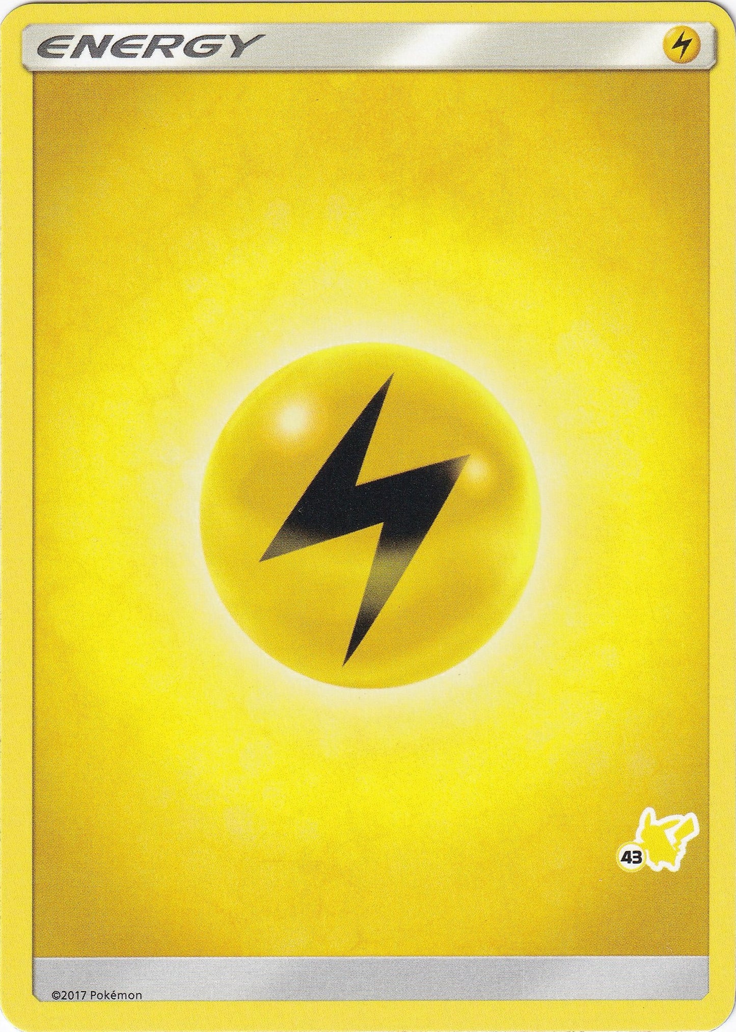 Image for Lightning Energy (#43 Pikachu Stamped) (BTA) - Pokemon