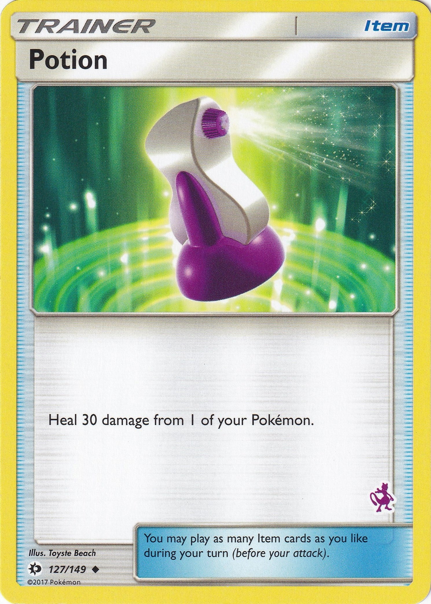 Image for Potion - 127/149 (Mewtwo Stamped) (127/149) (BTA) - Pokemon
