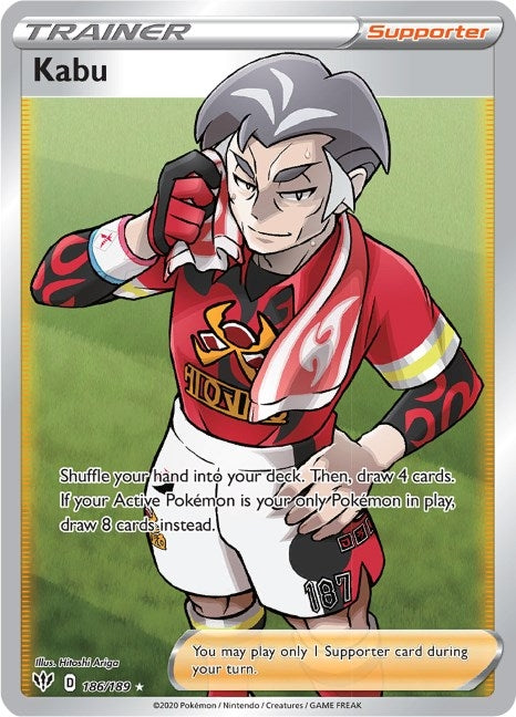 Kabu (Full Art) (186/189) (SWSH03)