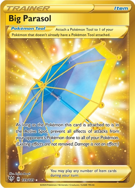 Image for Big Parasol (Secret) (199/189) (SWSH03) - Pokemon