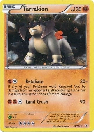 Image for Terrakion - 73/101 (Cosmos Holo) (073/101) (BLE) - Pokemon