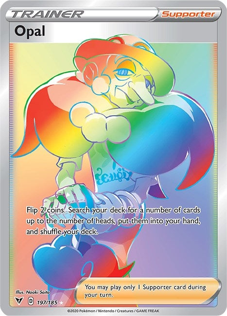 Image for Opal (Secret) (197/185) (SWSH04) - Pokemon