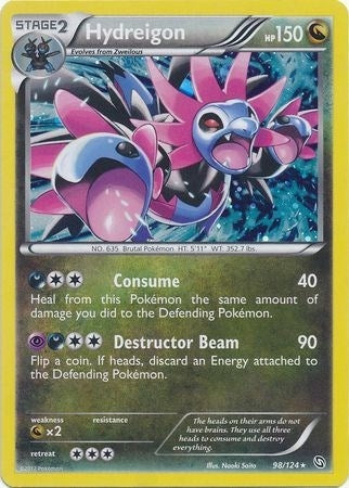 Image for Hydreigon - 98/124 (Cosmos Holo) (098/124) (BLE) - Pokemon