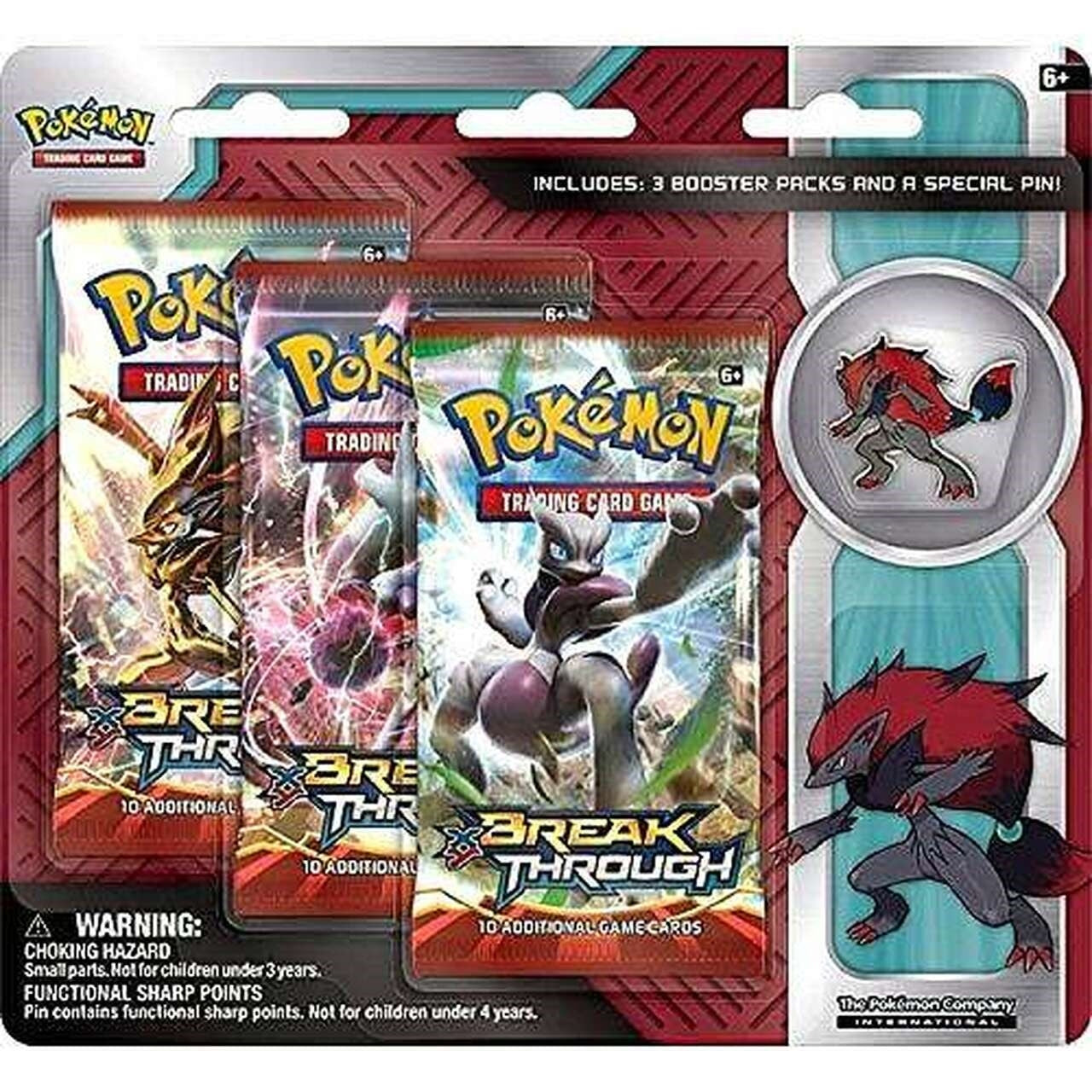 Image for XY BREAKthrough Pin Collection [Zoroark] - Pokemon