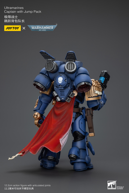 JoyToy - Warhammer 40000 - Space Marine Ultramarines Captain With Jump Pack