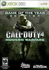 XBOX 360 - Call of Duty 4: Modern Warfare Game of the Year Edition