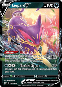 Liepard V (104/198) (SWSH06)
