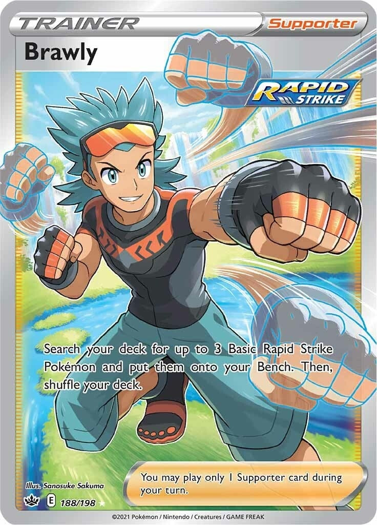 Image for Brawly (Full Art) (188/198) (SWSH06) - Pokemon