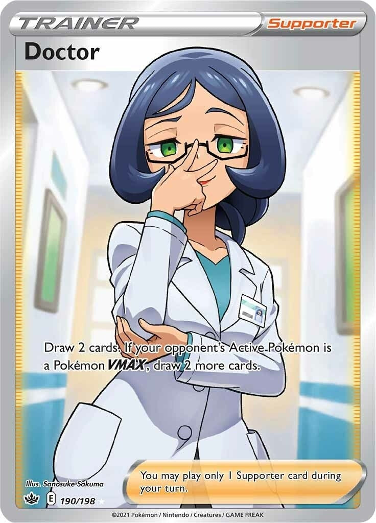 Image for Doctor (Full Art) (190/198) (SWSH06) - Pokemon