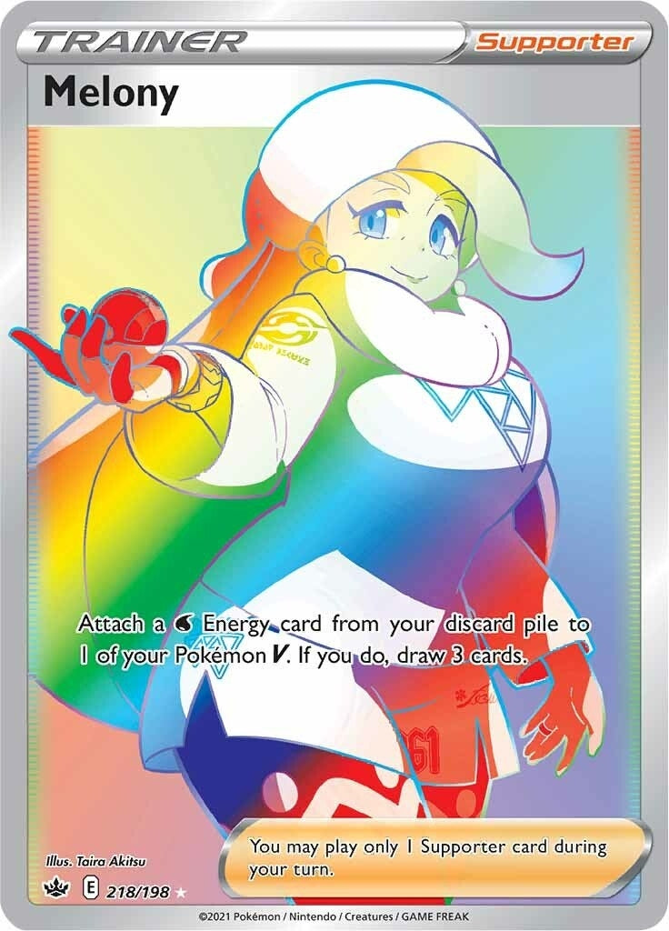 Image for Melony (Secret) (218/198) (SWSH06) - Pokemon