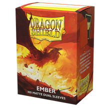 Dragon Shield: Standard 100ct Sleeves - Ember (Dual Matte)