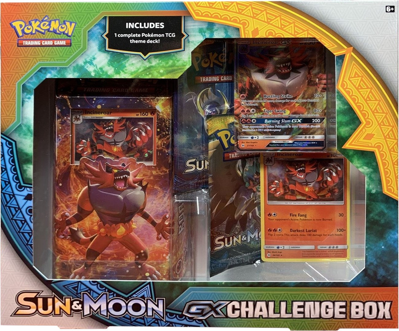 Image for Sun & Moon GX Challenge Box [Incineroar] - Pokemon