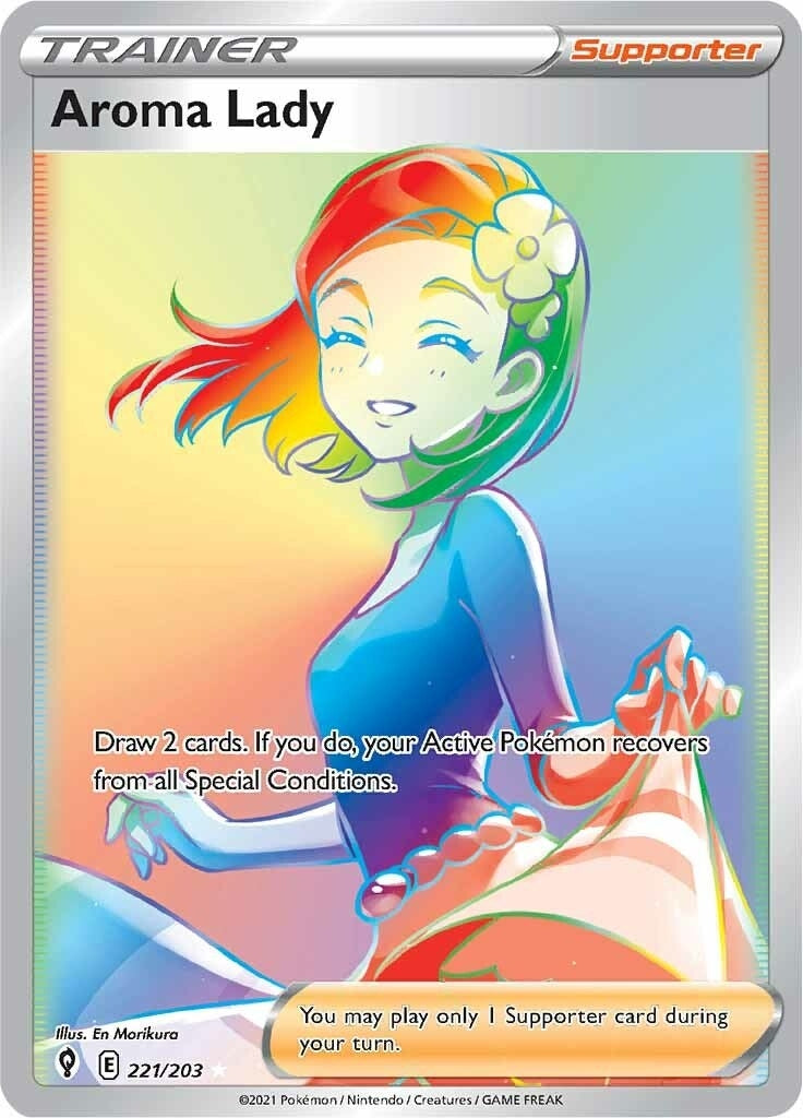 Aroma Lady (Secret) (221/203) (SWSH07)