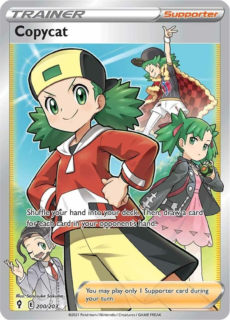 Image for Copycat (Full Art) (200/203) (SWSH07) - Pokemon