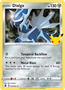 Image for Dialga (020/025) (CLB) - Pokemon
