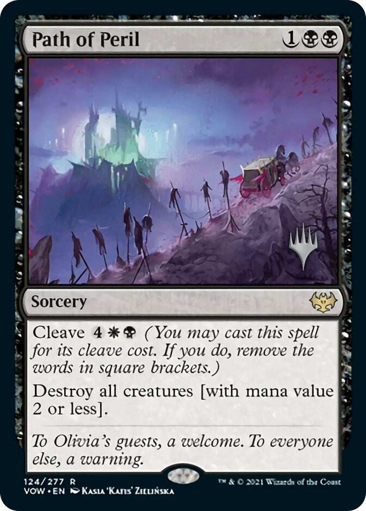 Image for Path of Peril (124) [Promo Pack: Duskmourn: House of Horror] - Magic: The Gathering
