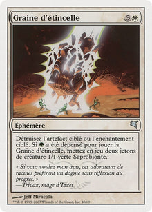 Image for Seed Spark (French) - "Graine d'etincelle" (J40) [Magic Encyclopedia 2005 (Salvat/Hachette)] - Magic: The Gathering