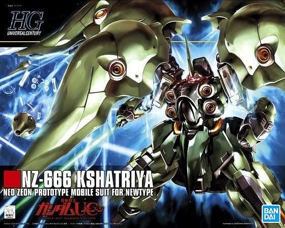 Gunpla - HGUC 1/144 KSHATRIYA