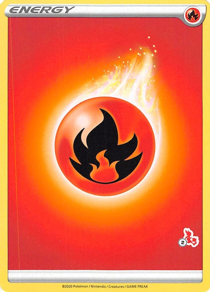 Image for Fire Energy (#2 Cinderace Stamped) (BA22) - Pokemon
