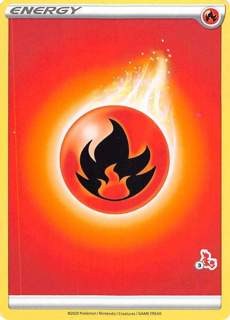 Image for Fire Energy (#3 Cinderace Stamped) (BA22) - Pokemon