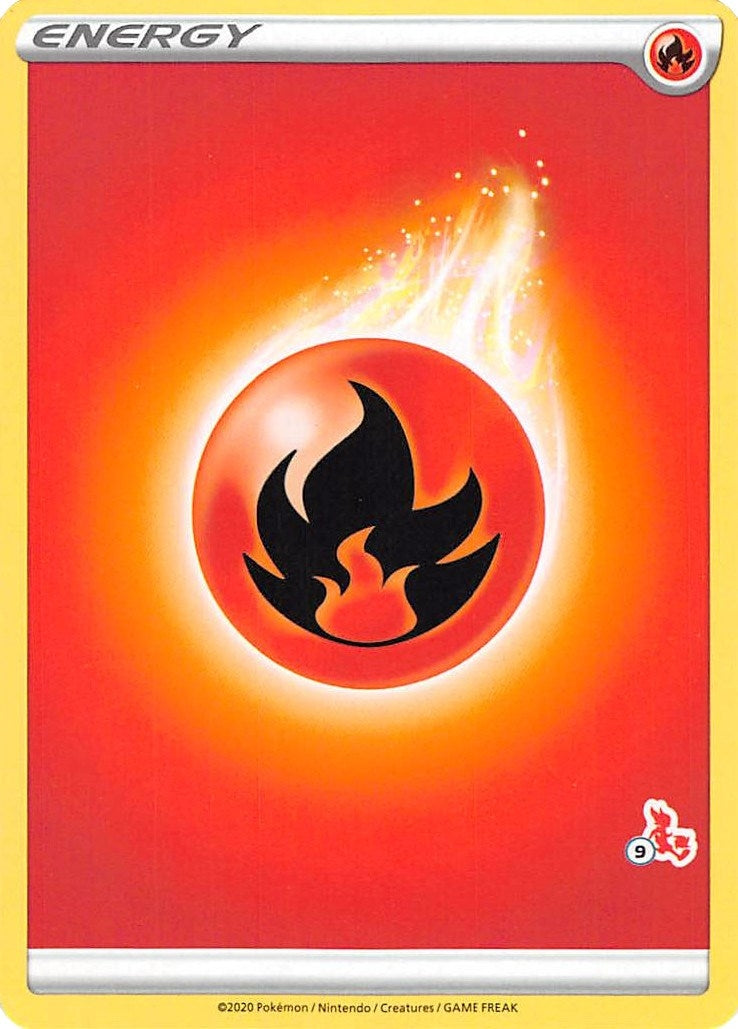 Image for Fire Energy (#9 Cinderace Stamped) (BA22) - Pokemon