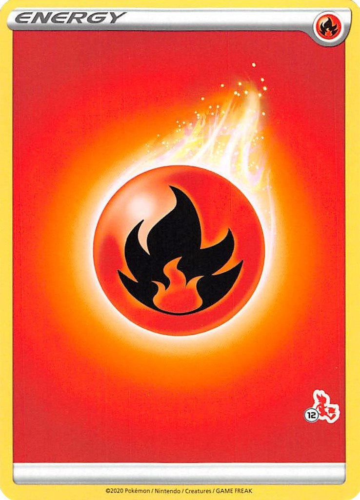 Image for Fire Energy (#12 Cinderace Stamped) (BA22) - Pokemon