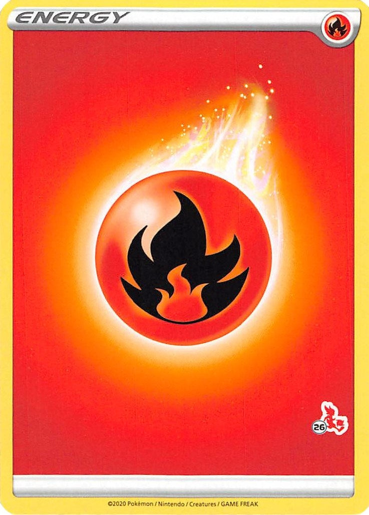 Image for Fire Energy (#26 Cinderace Stamped) (BA22) - Pokemon