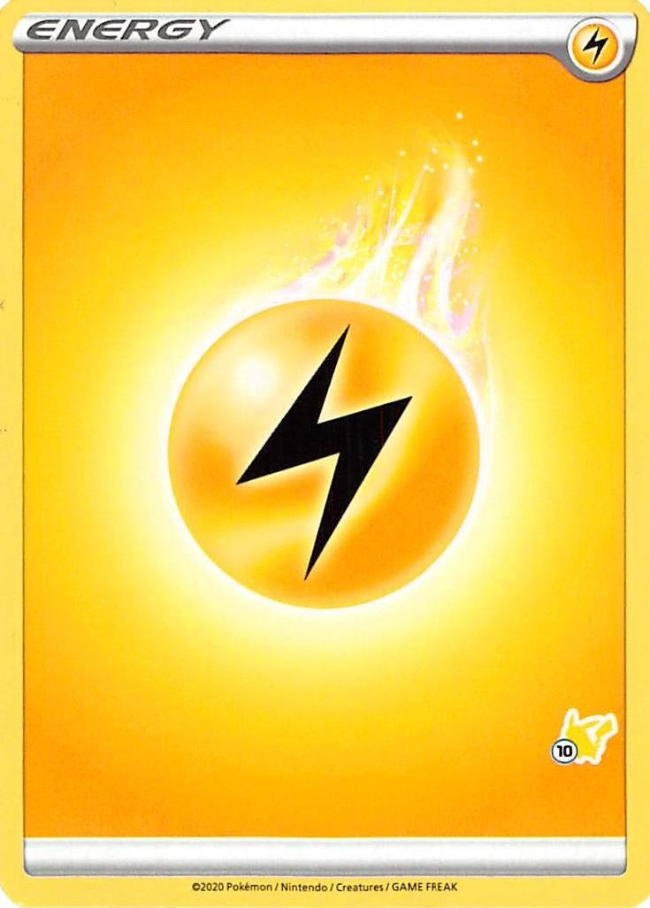 Image for Lightning Energy (#10 Pikachu Stamped) (BA22) - Pokemon