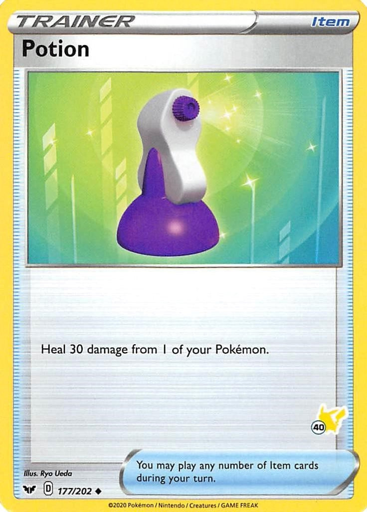 Image for Potion - 177/202 (#40 Pikachu Stamped) (177/202) (BA22) - Pokemon