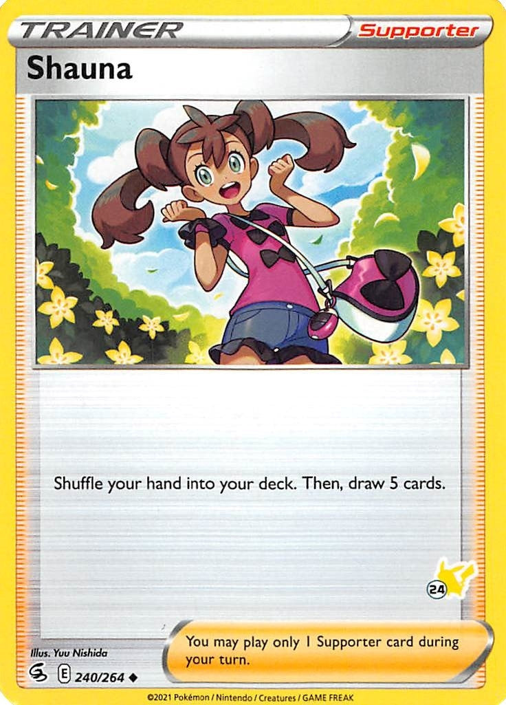 Image for Shauna - 240/264 (#24 Pikachu Stamped) (240/264) (BA22) - Pokemon