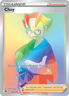 Image for Choy (Secret) (200/189) (SWSH10) - Pokemon