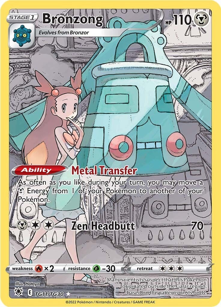 Image for Bronzong (TG11/TG30) (SWSH10:TG) - Pokemon