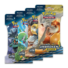Image for Unbroken Bonds Sleeved Booster Pack Art Bundle [Set of 4] - Pokemon