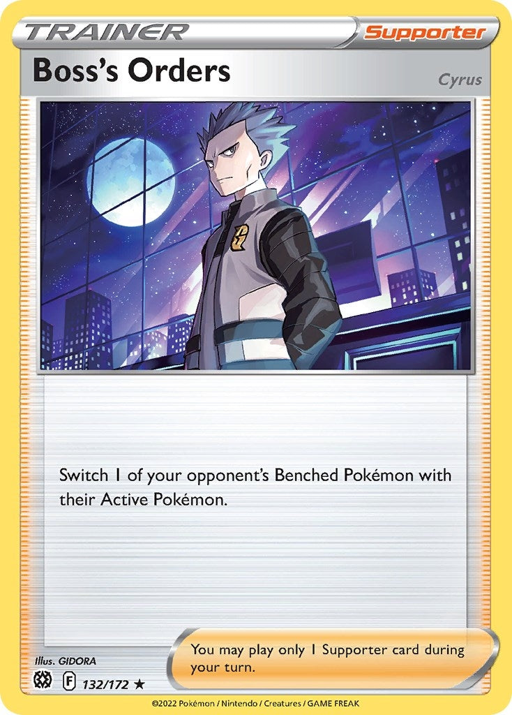 Image for Boss's Orders (132/172) (PR) - Pokemon
