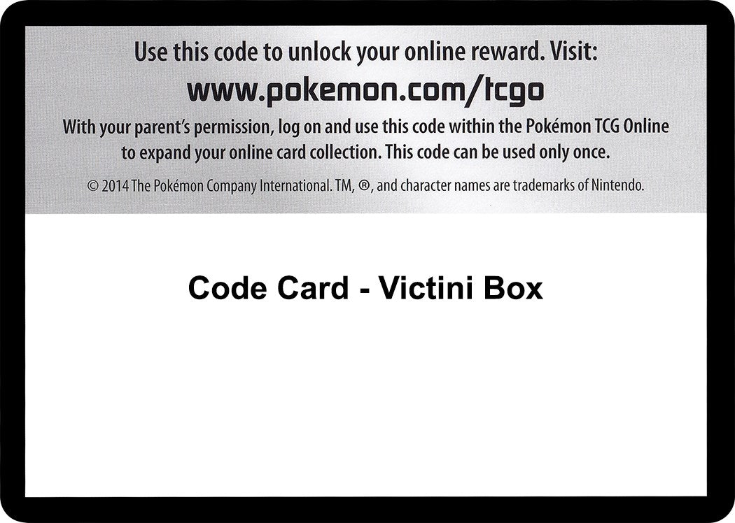 Image for Code Card - Victini Box (BLW) - Pokemon