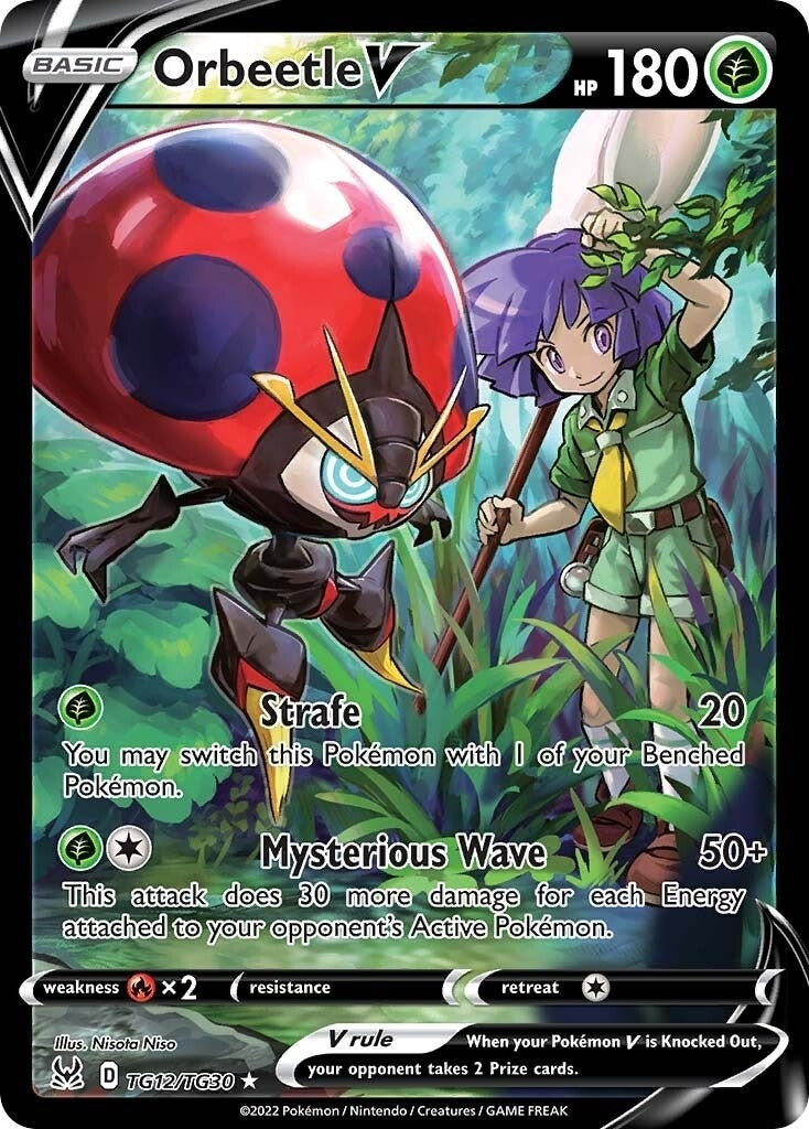 Orbeetle V (TG12/TG30) (SWSH11: TG)