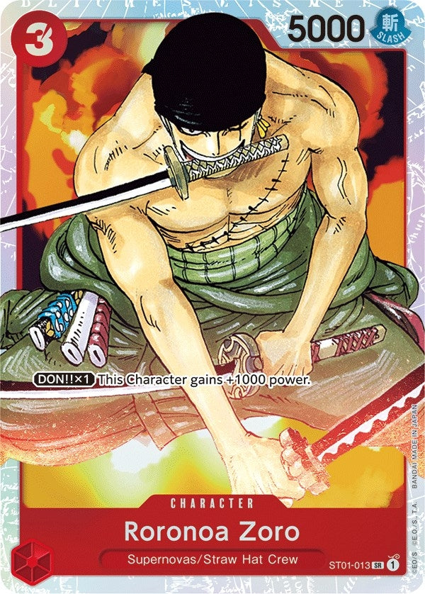 Roronoa Zoro (ST01-013) [Starter Deck 1: Straw Hat Crew]